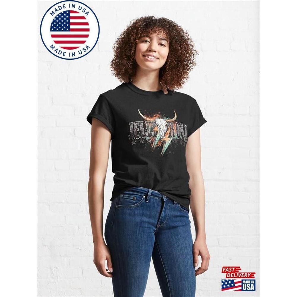 Jelly Roll  Tour Shirt Backroad Baptism Music  T-Shirt